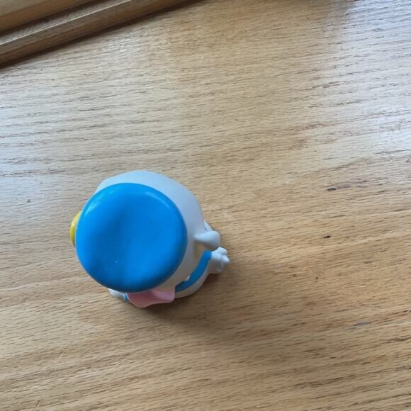 1984 Disney Plastic Squeaker Baby Donald Duck Vintage - Picture 6 of 7